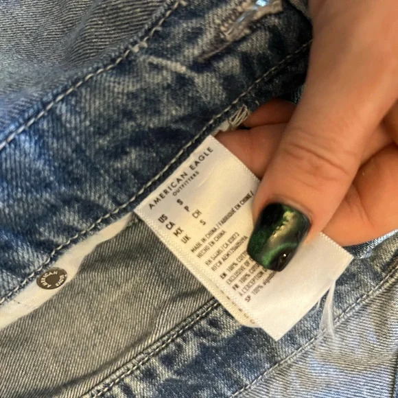 NWOT American eagle overalls small - Picture 5 of 5